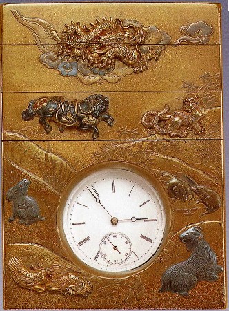 Clock Inro Front